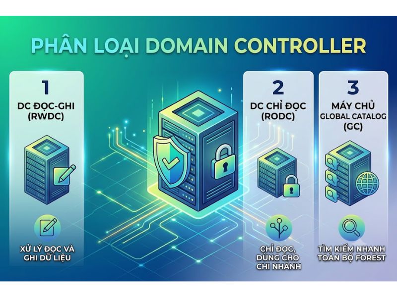 Domain Controller Là Gì? Chức năng, lợi ích và cách triển khai
