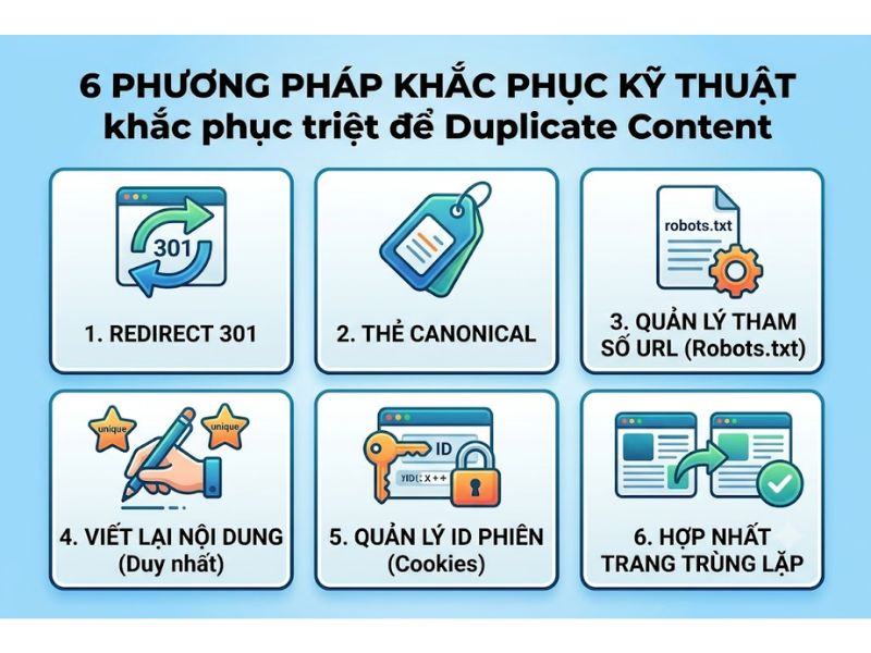Duplicate Content Là Gì? 6 Phương Pháp Và Cách Khắc Phục