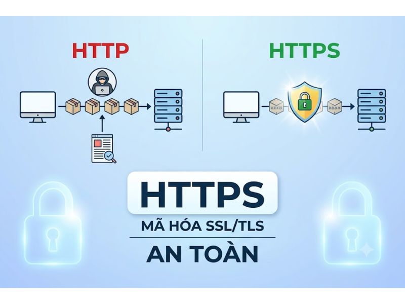 Giao thức HTTPS là gì? Tại sao website nên sử dụng HTTPS