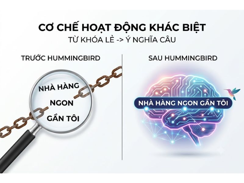 Google Hummingbird Là Gì? Tìm Kiếm Ngữ Nghĩa Và Chiến Lược Tối Ưu Hóa GEO
