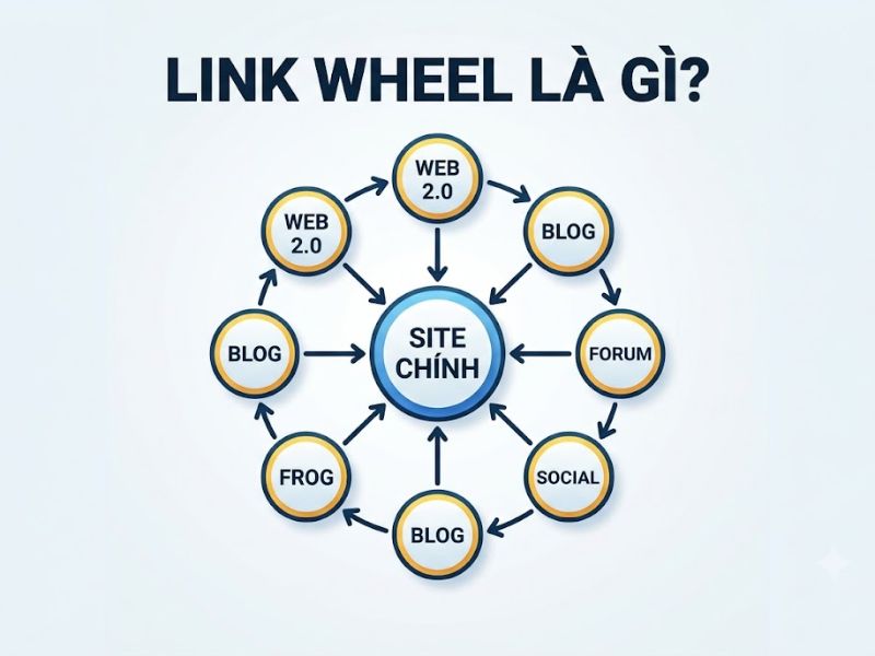Link Wheel là gì? Mô Hình Tăng Traffic Hiệu Quả SEO

