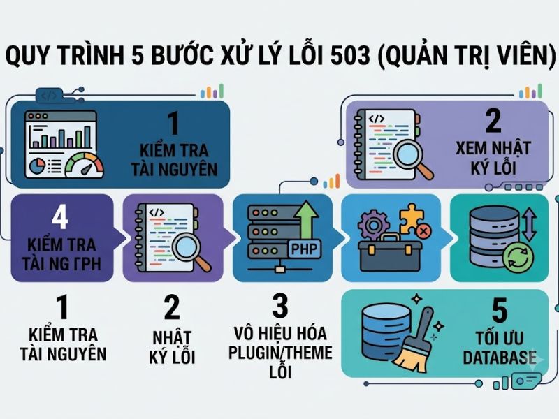 Lỗi 503 Service Unavailable là gì? Nguyên nhân và khắc phục
