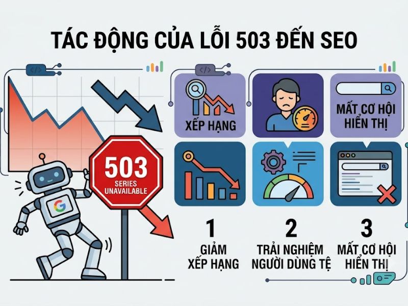 Lỗi 503 Service Unavailable là gì? Nguyên nhân và khắc phục
