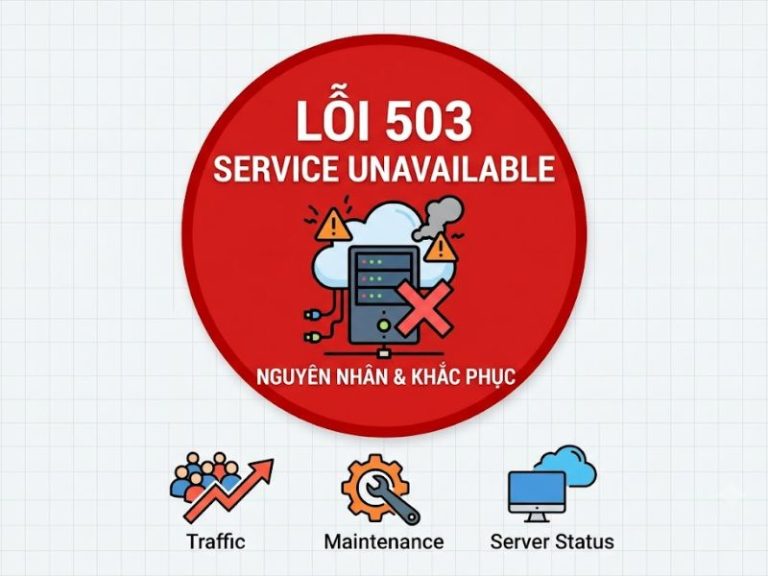 Lỗi 503 Service Unavailable là gì? Nguyên nhân và khắc phục