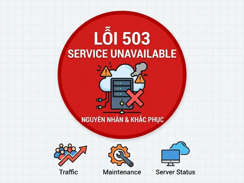 Lỗi 503 Service Unavailable là gì? Nguyên nhân và khắc phục