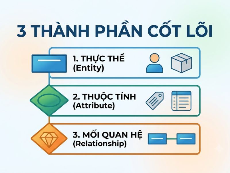 Mô hình ERD là gì? Hướng dẫn tạo mô hình ERD hiệu Quả 