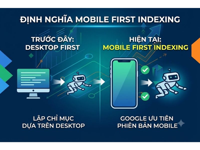 Mobile First Indexing là gì? Phân tích chiến lược tối ưu chuẩn SEO