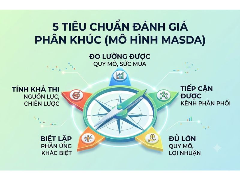 Phân Khúc Thị Trường Là Gì? Quy Trình 5 Bước Và Mô Hình Phân Khúc