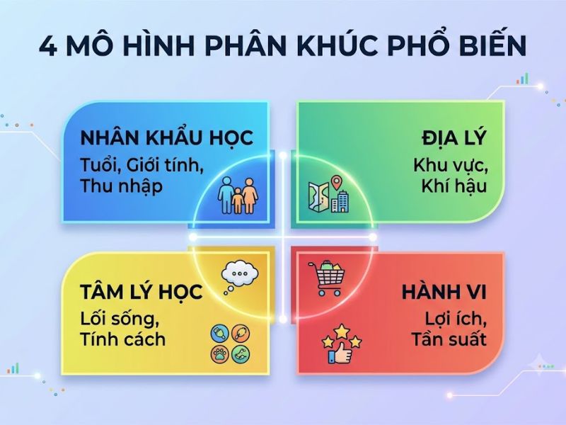 Phân Khúc Thị Trường Là Gì? Quy Trình 5 Bước Và Mô Hình Phân Khúc