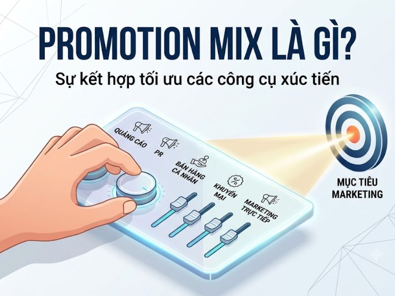 Promotion Mix là gì? 5 Yếu Tố Xúc Tiến Hỗn Hợp Đột Phá Doanh Thu 
