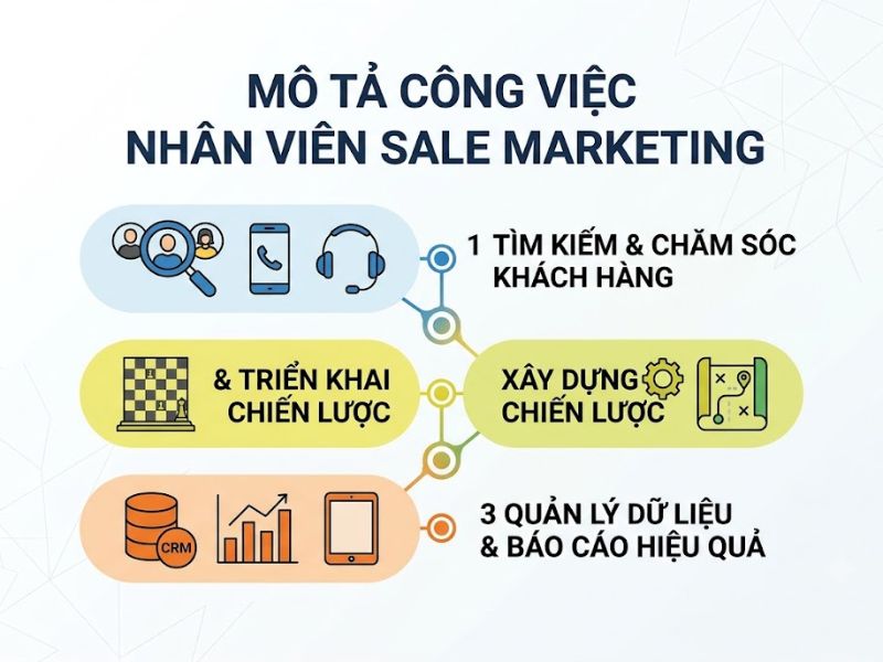 Sale Marketing là gì? Công Việc Và Cơ Hội Nghề Nghiệp