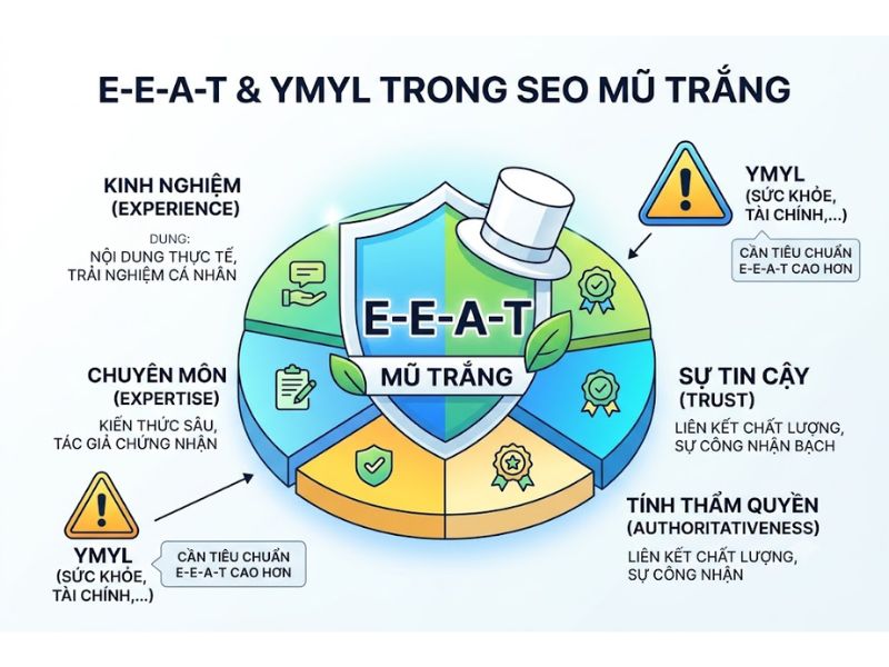SEO mũ đen và SEO mũ trắng trong Semantic Search