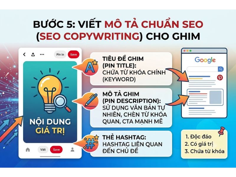 SEO Pinterest là gì? 6 triển khai công cụ tìm kiếm hình ảnh

