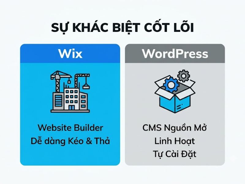 So sánh Wix và WordPress: Nên dùng nền tảng nào làm website?
