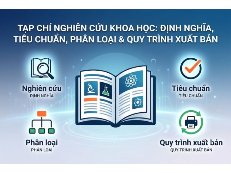Tạp chí nghiên cứu khoa học là gì? Tiêu chuẩn, Phân loại và Quy trình xuất bản