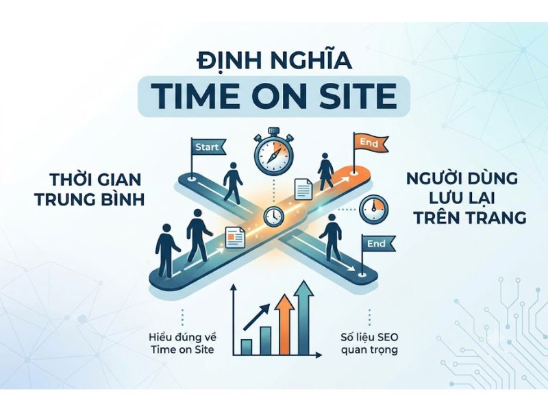 Time on Site là gì? Tối ưu thời gian lưu lại trên trang chuẩn SEO và Analytics
