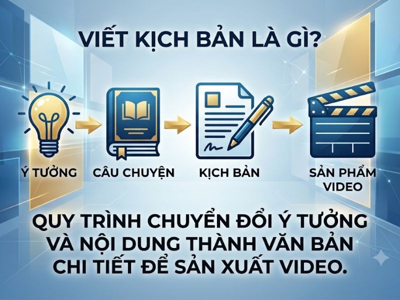 Viết kịch bản Video Marketing: Quy trình 7 bước Dễ Thực Hiện