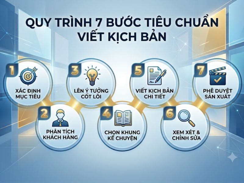 Viết kịch bản Video Marketing: Quy trình 7 bước Dễ Thực Hiện