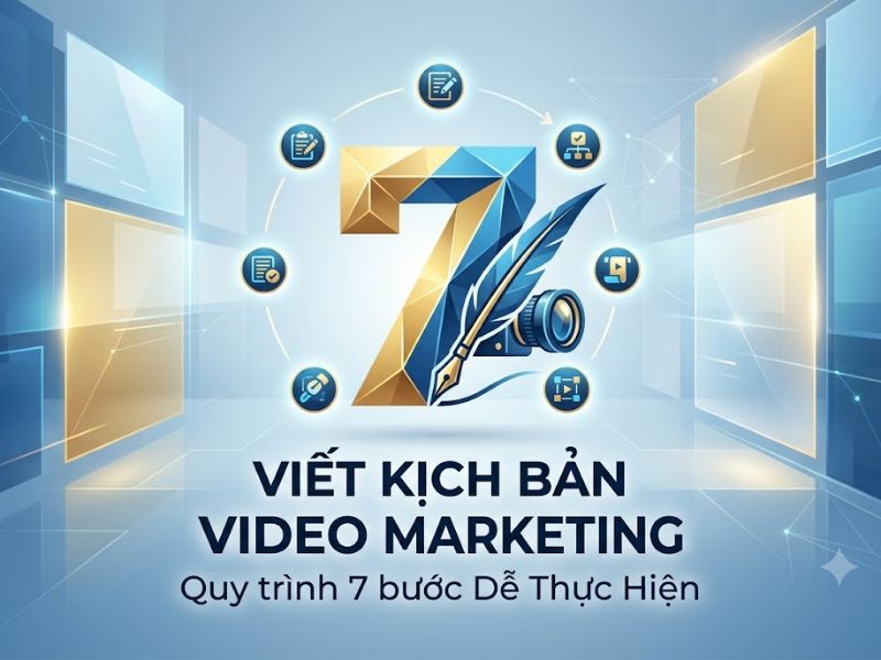 Viết kịch bản Video Marketing: Quy trình 7 bước Dễ Thực Hiện