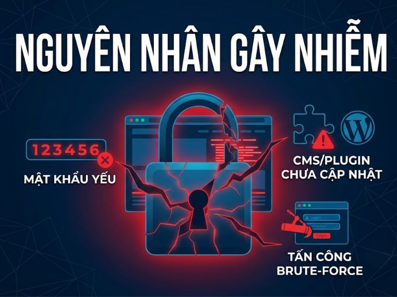 Website bị nhiễm mã độc là gì? Nguyên nhân và giải pháp khắc phục