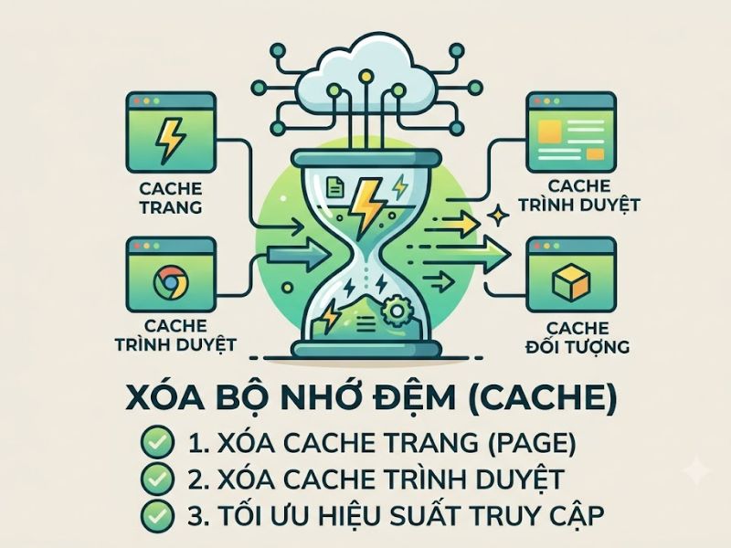 Xóa file rác trong WordPress: Tối ưu Database, Media và Cache