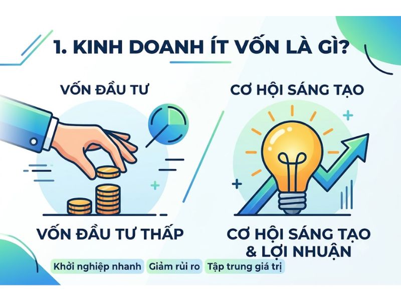 7+ Ý tưởng kinh doanh ít vốn khởi nghiệp thực tế năm 2026