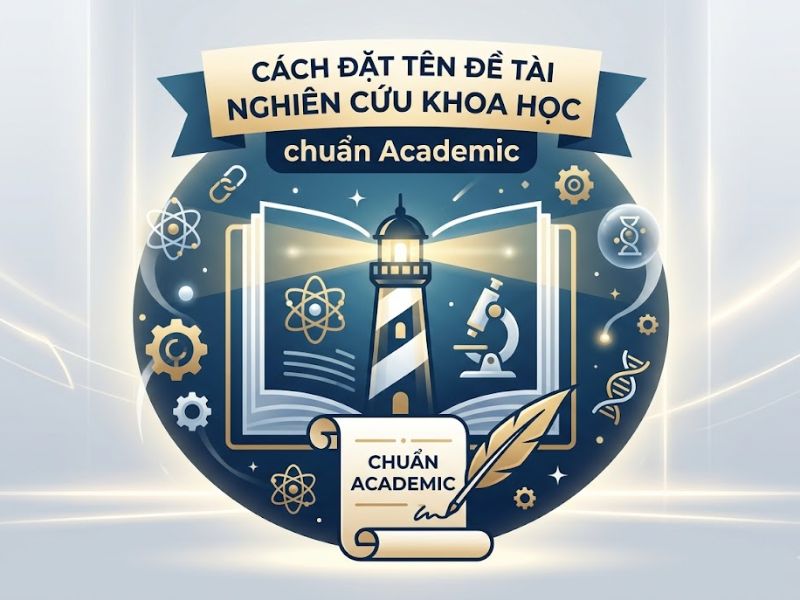 Cách đặt tên đề tài nghiên cứu khoa học chuẩn academic