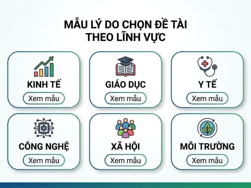 Cách Viết Lý Do Chọn Đề Tài Chuẩn Học Thuật Và Thuyết Phục
