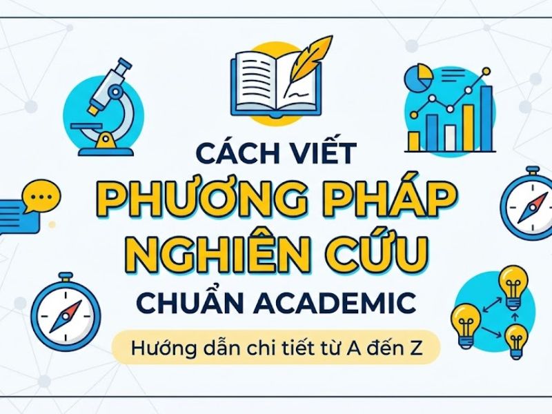Cách Viết Phương Pháp Nghiên Cứu Khoa Học Chuẩn Academic
