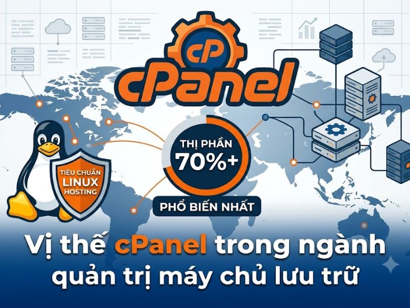 cPanel Hosting Là Gì? Hướng Dẫn Sử Dụng Máy Chủ A-Z