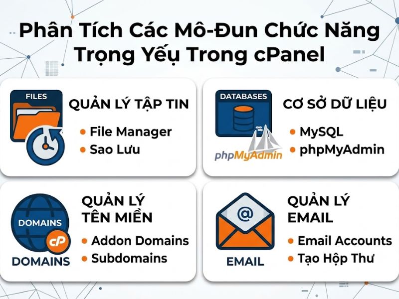 cPanel Hosting Là Gì? Hướng Dẫn Sử Dụng Máy Chủ A-Z