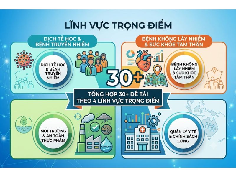 30+ Đề Tài Nghiên Cứu Khoa Học Y Tế Cộng Đồng