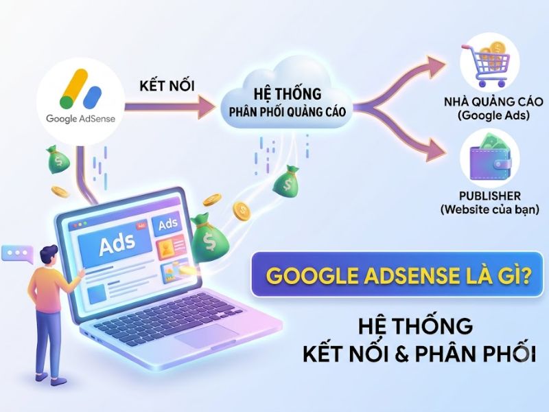 Google Adsense Là Gì - Hướng Dẫn Đăng Ký & Kiếm Tiền Từ Website A-Z