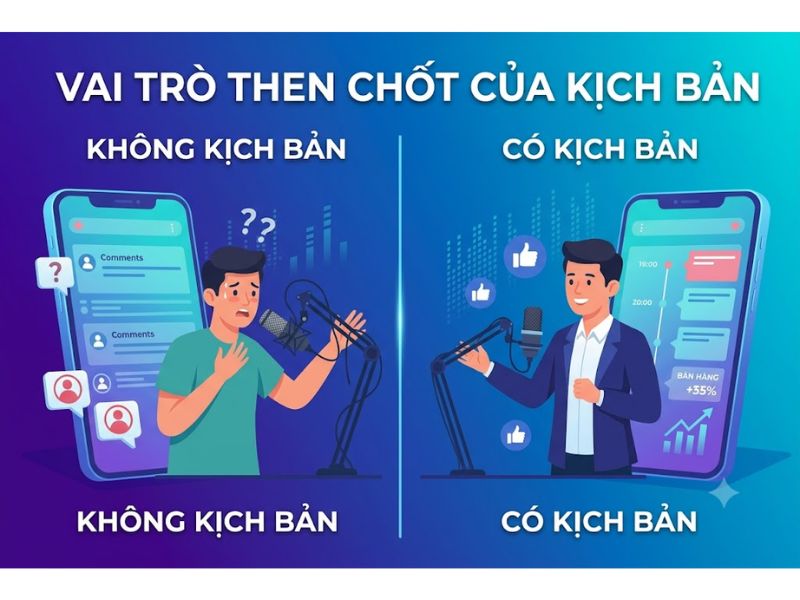 Mẫu kịch bản Livestream bán hàng hiệu quả chuyển đổi doanh số