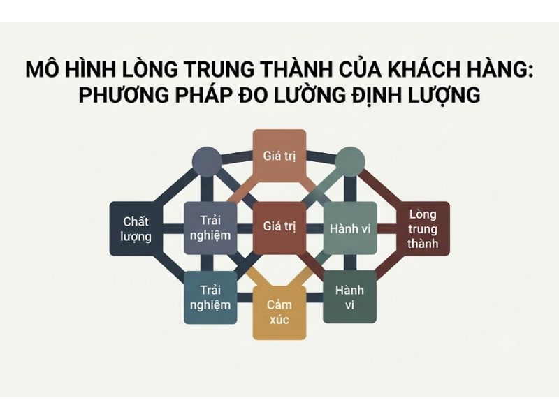 Mô hình lòng trung thành của khách hàng: Phương pháp đo lường định lượng