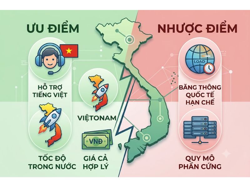 Mua Hosting WordPress Việt Nam Hay Nước Ngoài
