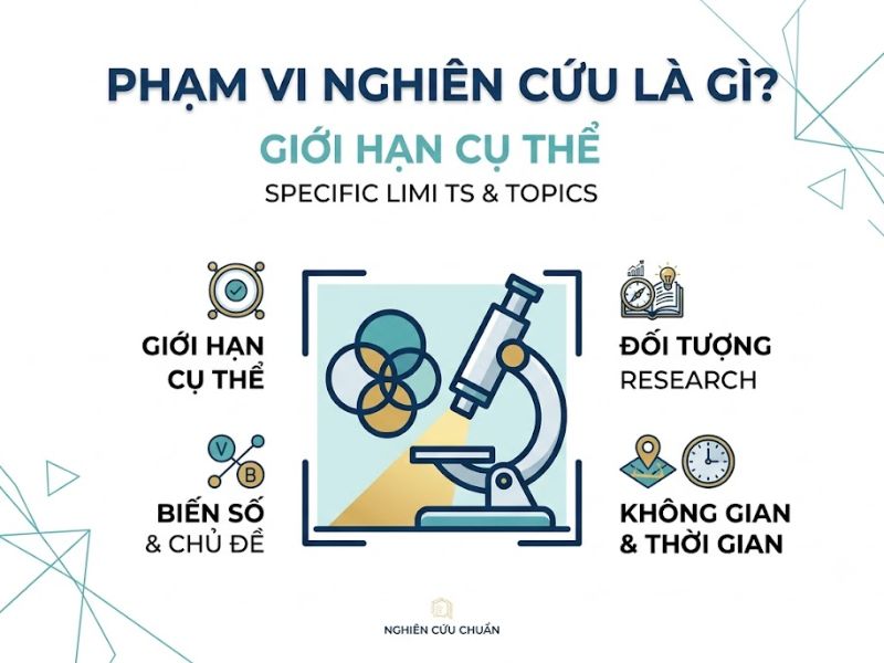 Phạm Vi Nghiên Cứu Là Gì? 3 Khía Cạnh Và Cách Xác Định Chuẩn