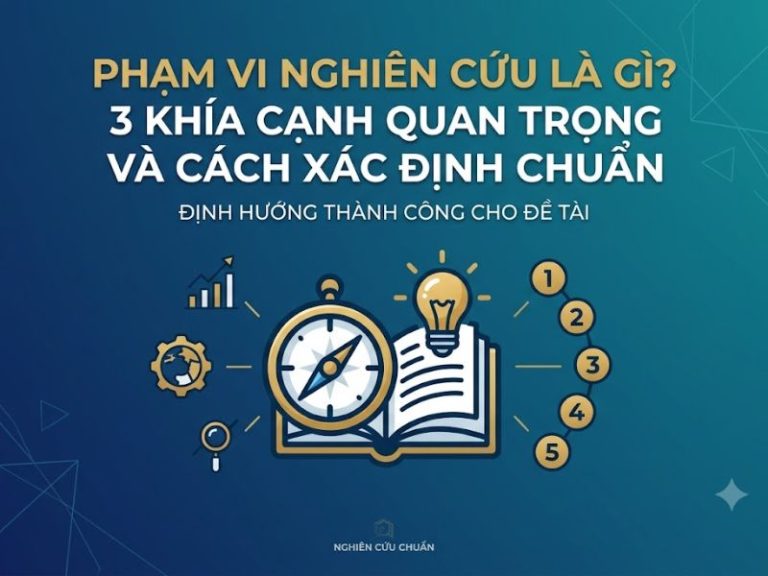 Phạm Vi Nghiên Cứu Là Gì? 3 Khía Cạnh Và Cách Xác Định Chuẩn