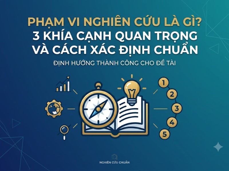 Phạm Vi Nghiên Cứu Là Gì? 3 Khía Cạnh Và Cách Xác Định Chuẩn