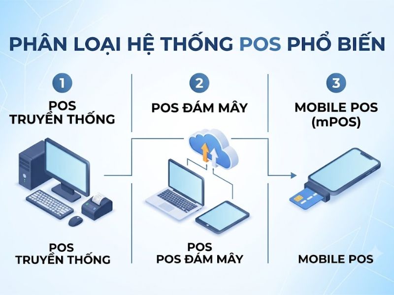 POS Là Gì? Các loại phổ biến và lợi ích khi triển khai POS