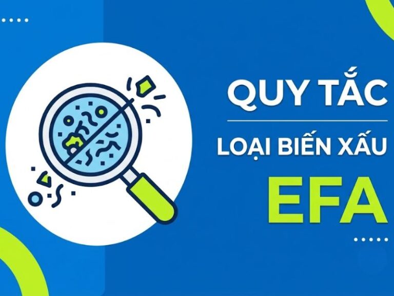 Quy tắc loại biến xấu trong EFA