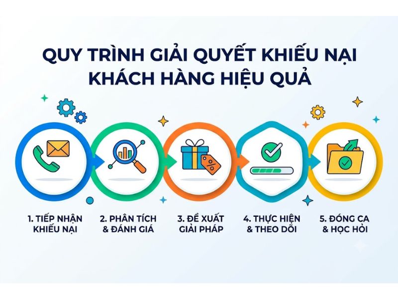 6 Bước Quy Trình Chăm Sóc Khách Hàng Chuẩn Doanh Nghiệp
