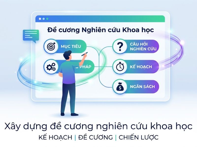 7 Bước quy trình nghiên cứu khoa học chuẩn mực và hiệu quả