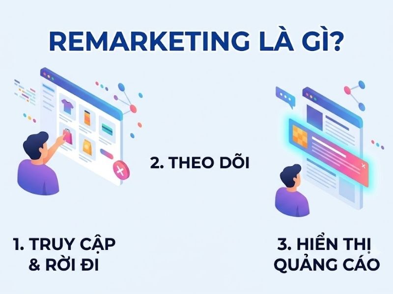 Remarketing là gì? 4 loại các hình thức tiếp thị lại chủ đạo