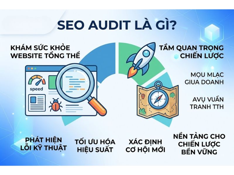 SEO Audit Là Gì? Các bước SEO Audit cải thiện thứ hạng SEO