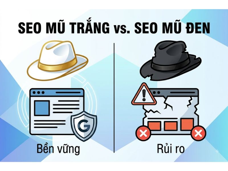 SEO Mũ Trắng Là Gì? Cách Thức Làm SEO White Hat Chuẩn Google