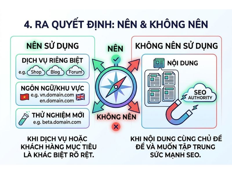 Subdomain Là Gì? Phân Biệt Tên Miền Phụ & Hướng Dẫn Tối Ưu SEO
