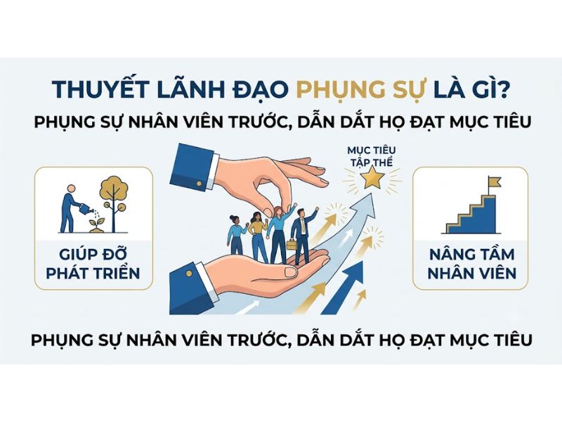 Thuyết Lãnh đạo Phụng sự (Servant Leadership Theory)
