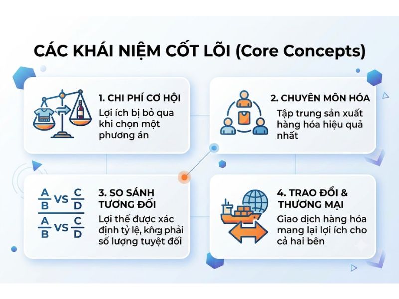 Thuyết Lợi thế So sánh (Comparative Advantage Theory)
