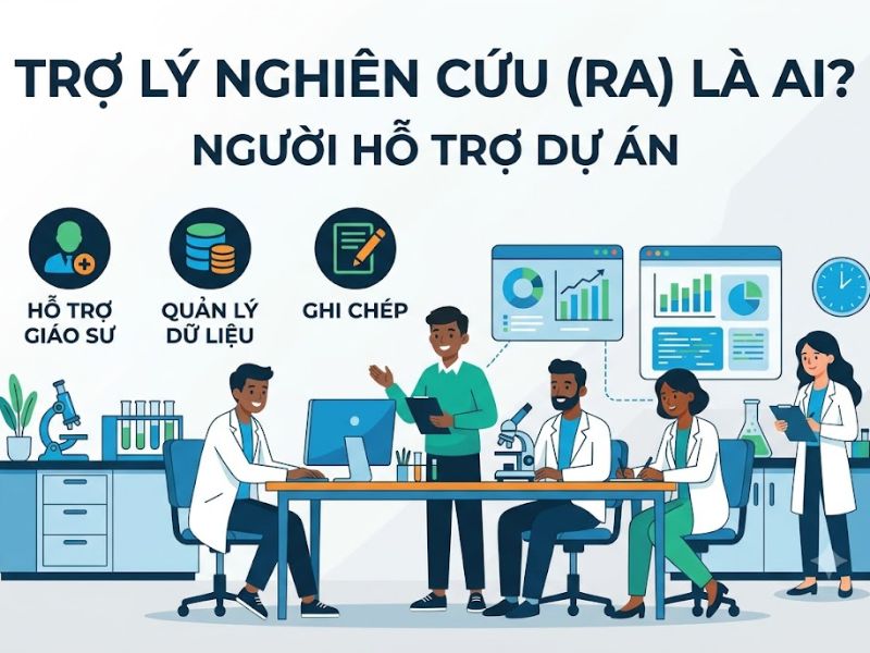 Vị trí trợ lý nghiên cứu RA là gì? Lộ trình phát triển